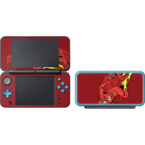DC Comics The Flash Classic Art in Sequence Running pose Nintendo 2DS XL (2017) Skin